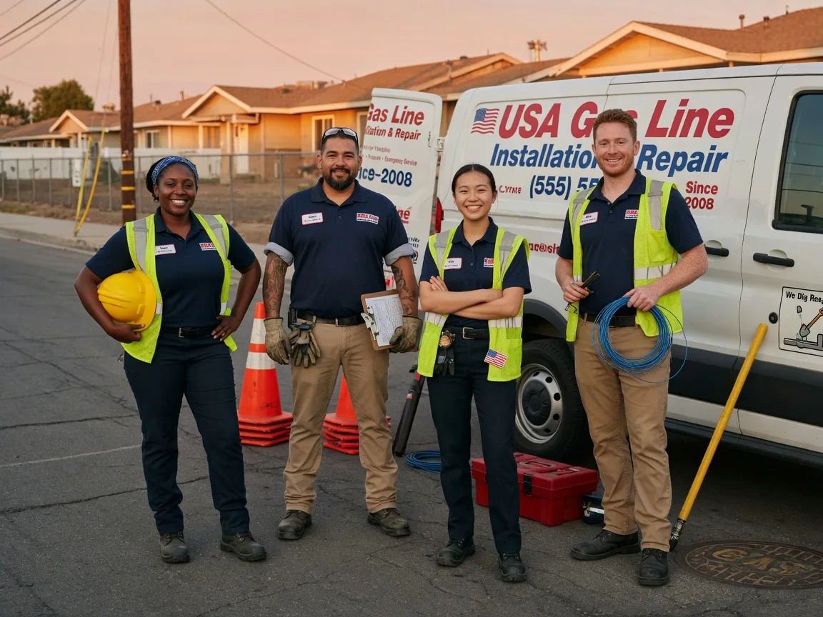 Gas Line Installation company in Rolesville, NC
